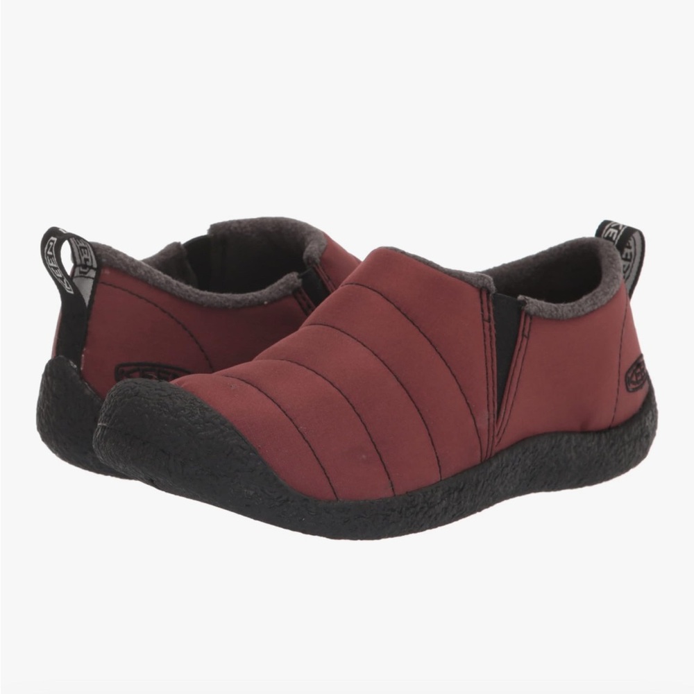 KEEN Womens Howser 2 Casual Slippers Burgundy Size 10